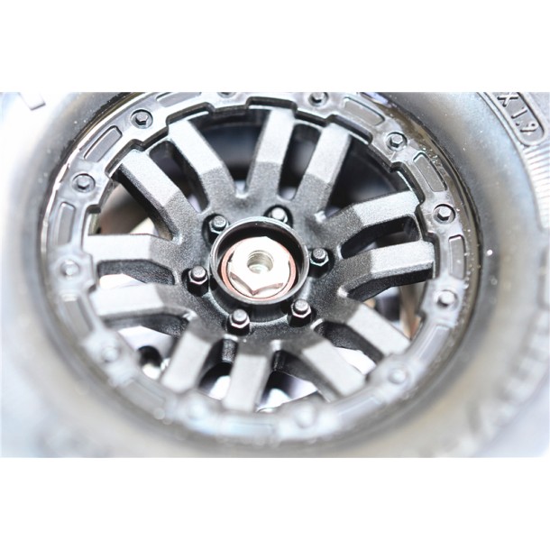 ALUMINUM HEX ADAPTERS 23MM THICK--TRX4010/23MM