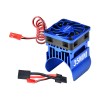 ALUMINUM 35MM MOTOR HEATSINK WITH COOLING FAN--TRX4018FAN