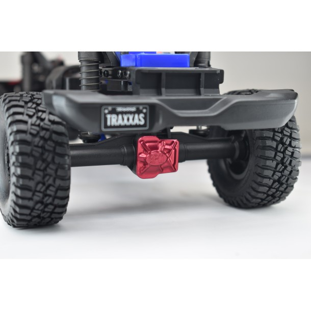 ALUMINUM 7075-T6 FRONT/REAR AXLE COVER FOR TRAXXAS 1/18 TRX4M FORD BRONCO / LAND ROVER DEFENDER / K10