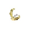 BRASS FRONT C HUB SET FOR TRAXXAS 1/18 TRX4M FORD BRONCO / LAND ROVER DEFENDER / K10