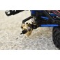 BRASS FRONT STEERING BLOCKS SET FOR TRAXXAS 1/18 TRX4M FORD BRONCO / LAND ROVER DEFENDER / K10