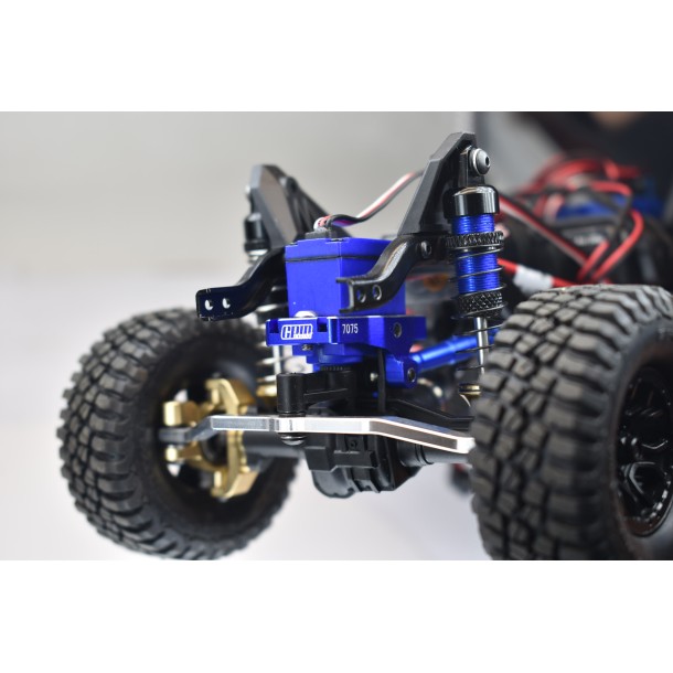ALUMINUM 7075-T6 SERVO MOUNT FOR TRAXXAS 1/18 TRX4M FORD BRONCO / LAND ROVER DEFENDER / K10