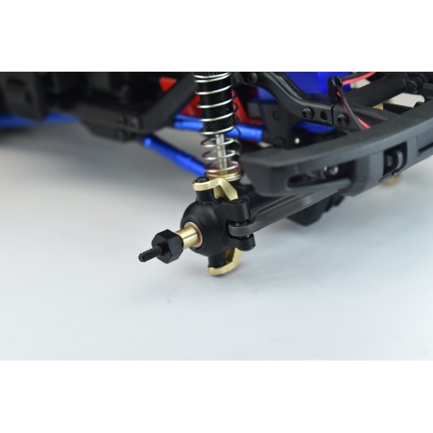 MEDIUM CARBON STEEL FRONT CVD AND (+5MM) REAR AXLE SHAFTS SET FOR TRAXXAS 1/18 TRX4M FORD BRONCO / LAND ROVER DEFENDER / K10