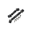 MEDIUM CARBON STEEL FRONT+REAR CENTER DRIVESHAFTS FOR TRAXXAS 1/18 TRX4M FORD BRONCO / LAND ROVER DEFENDER