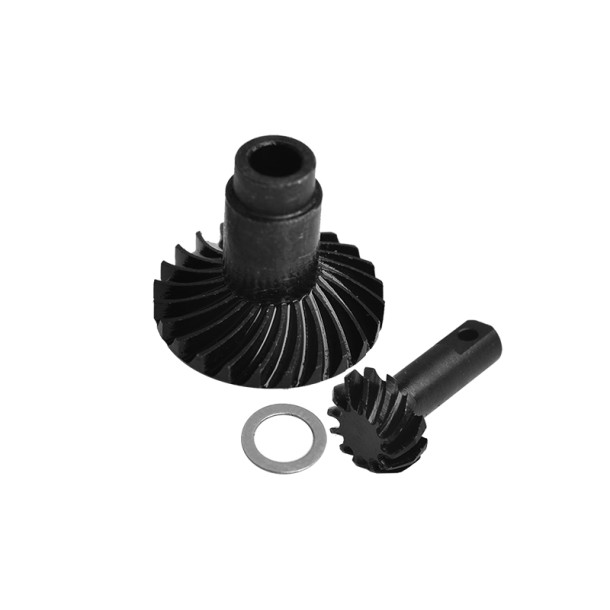 HARDEN STEEL #45 FRONT/REAR BEVEL GEAR SET 12T/24T FOR TRAXXAS 1/18 TRX4M FORD BRONCO / LAND ROVER DEFENDER / K10