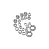 TRAXXAS 1/18 TRX-4M FORD BRONCO / LAND ROVER DEFENDER / K10 FULL SET STEEL SEALED BEARINGS (8x12x3.5mm-2pcs,5x8x2.5mm-4pcs,4x8x3mm-4pcs,3x6x2.5mm-8pcs,3.5x7x2.5mm-4pcs) 