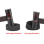 WIDEN 1.0 INCH HIGH ADHESIVE CRAWLER RUBBER TIRES 60MM x 25MM WITH FOAM INSERTS FOR TRAXXAS 1/18 TRX4M FORD BRONCO / LAND ROVER DEFENDER / AXIAL 1/24 SCX24