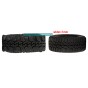 WIDEN 1.0 INCH HIGH ADHESIVE CRAWLER RUBBER TIRES 60MM x 25MM WITH FOAM INSERTS FOR TRAXXAS 1/18 TRX4M FORD BRONCO / LAND ROVER DEFENDER / AXIAL 1/24 SCX24