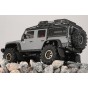 WIDEN 1.0 INCH HIGH ADHESIVE CRAWLER RUBBER TIRES 60MM x 25MM WITH FOAM INSERTS FOR TRAXXAS 1/18 TRX4M FORD BRONCO / LAND ROVER DEFENDER / AXIAL 1/24 SCX24