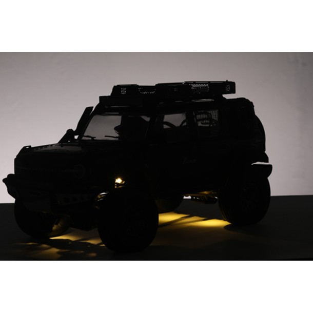 UNIVERSAL FRONT AND REAR CHASSIS DECORATIVE LED LIGHT FOR TRAXXAS 1/18 TRX4M FORD BRONCO / LAND ROVER DEFENDER
