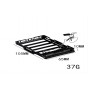 METAL ROOF LUGGAGE RACK WITH LIGHT FOR TRAXXAS 1/18 TRX4M FORD BRONCO / LAND ROVER DEFENDER