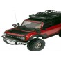 METAL ROOF LUGGAGE RACK WITH LIGHT FOR TRAXXAS 1/18 TRX4M FORD BRONCO / LAND ROVER DEFENDER