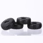 TRAXXAS TRX4M WIDEN 1.0 INCH NAILED RUBBER TIRES 72MM x 27MM WITH FOAM INSERT FOR TRAXXAS 1/18 TRX4M FORD BRONCO / LAND ROVER DEFENDER / AXIAL 1/24 SCX24