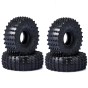 TRAXXAS TRX4M WIDEN 1.0 INCH NAILED RUBBER TIRES 72MM x 27MM WITH FOAM INSERT FOR TRAXXAS 1/18 TRX4M FORD BRONCO / LAND ROVER DEFENDER / AXIAL 1/24 SCX24