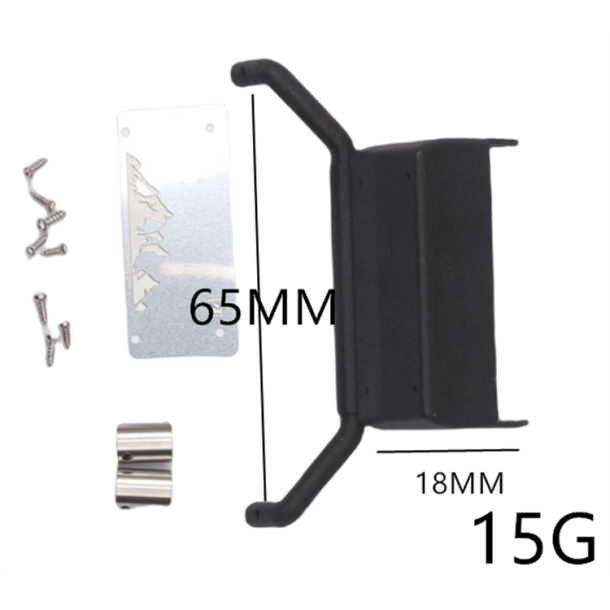 TRAXXAS 1/18 TRX-4M UNIVERSAL METAL SIMULATION OIL TANK+EXHAUST PIPE FOR TRAXXAS 1/18 TRX4M FORD BRONCO / LAND ROVER DEFENDER