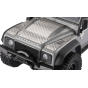 STAINLESS STEEL DECORATIVE PLATE OF ENGINE COVER FOR TRAXXAS 1/18 TRX4M LAND ROVER DEFENDER