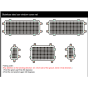 METAL STEREOSCOPIC SIDE+REAR WINDOW NET FOR TRAXXAS 1/18 TRX-4M LAND ROVER DEFENDER 