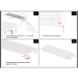 METAL STEREOSCOPIC SIDE+REAR WINDOW NET FOR TRAXXAS 1/18 TRX-4M LAND ROVER DEFENDER 