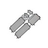 METAL STEREOSCOPIC SIDE+REAR WINDOW NET FOR TRAXXAS 1/18 TRX-4M LAND ROVER DEFENDER 