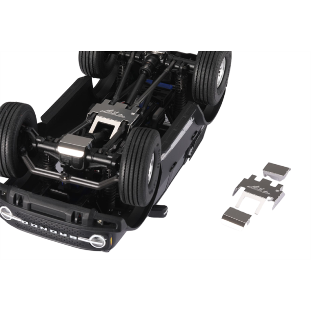 UNIVERSAL METAL SKID PLATES FOR TRAXXAS 1/18 TRX4M FORD BRONCO / TRX4M LAND ROVER DEFENDER