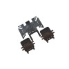 UNIVERSAL METAL SKID PLATES FOR TRAXXAS 1/18 TRX4M FORD BRONCO / TRX4M LAND ROVER DEFENDER