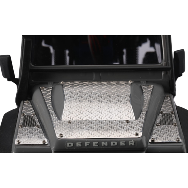 METAL STEREOSCOPIC SIDE+REAR WINDOW NET FOR TRAXXAS 1/18 TRX-4M LAND ROVER DEFENDER 