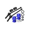 4140 CARBON STEEL FRONT/REAR CVD SHAFT (88MM) WITH 7075 ALLOY WHEEL LOCK & HEX CLAW FOR TRAXXAS 1/8 6S MAXX SLASH / 1/10 MAXX