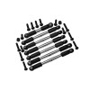 STAINLESS STEEL ADJUSTABLE TIE RODS FOR TRAXXAS 1/10 SLASH MUDBOSS	