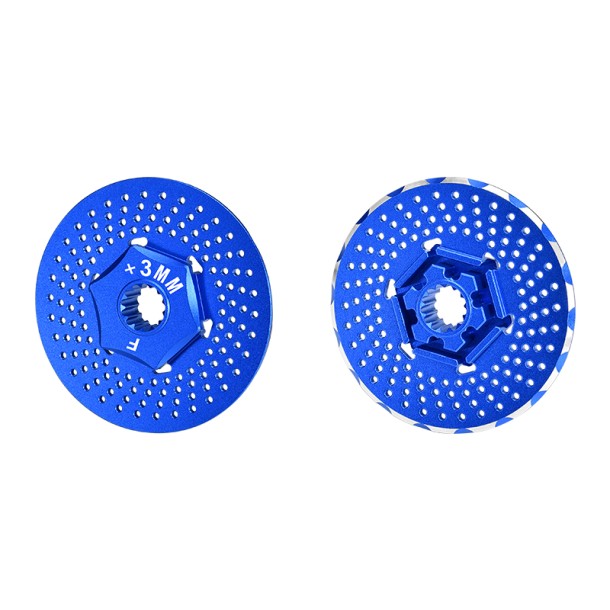 ALUMINIUM FRONT WHEEL HEX CLAW +3MM WITH BRAKE DISK FOR TRAXXAS 1/5 X-MAXX 6S/8S ALUMINIUM FRONT WHEEL HEX CLAW +3MM WITH BRAKE DISK FOR TRAXXAS 1/5 X-MAXX 6S/8S