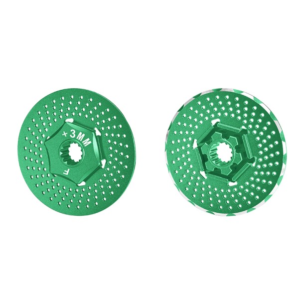 ALUMINIUM FRONT WHEEL HEX CLAW +3MM WITH BRAKE DISK FOR TRAXXAS 1/5 X-MAXX 6S/8S ALUMINIUM FRONT WHEEL HEX CLAW +3MM WITH BRAKE DISK FOR TRAXXAS 1/5 X-MAXX 6S/8S
