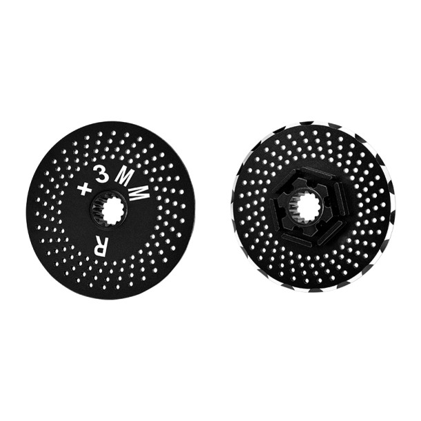 ALUMINIUM REAR WHEEL HEX CLAW +3MM WITH BRAKE DISK FOR TRAXXAS 1/5 X-MAXX 6S/8S ALUMINIUM REAR WHEEL HEX CLAW +3MM WITH BRAKE DISK FOR TRAXXAS 1/5 X-MAXX 6S/8S