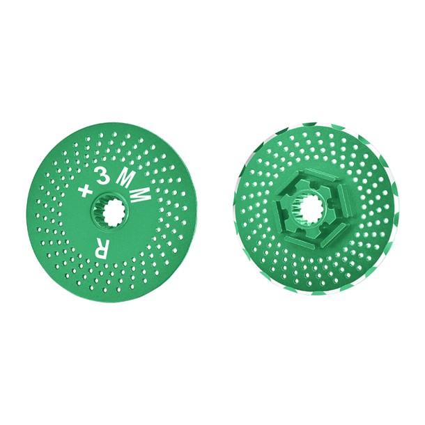 ALUMINIUM REAR WHEEL HEX CLAW +3MM WITH BRAKE DISK FOR TRAXXAS 1/5 X-MAXX 6S/8S ALUMINIUM REAR WHEEL HEX CLAW +3MM WITH BRAKE DISK FOR TRAXXAS 1/5 X-MAXX 6S/8S
