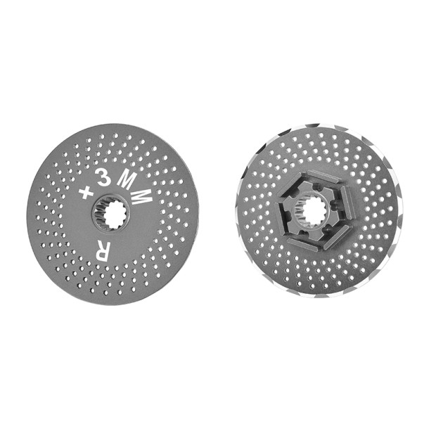 ALUMINIUM REAR WHEEL HEX CLAW +3MM WITH BRAKE DISK FOR TRAXXAS 1/5 X-MAXX 6S/8S ALUMINIUM REAR WHEEL HEX CLAW +3MM WITH BRAKE DISK FOR TRAXXAS 1/5 X-MAXX 6S/8S