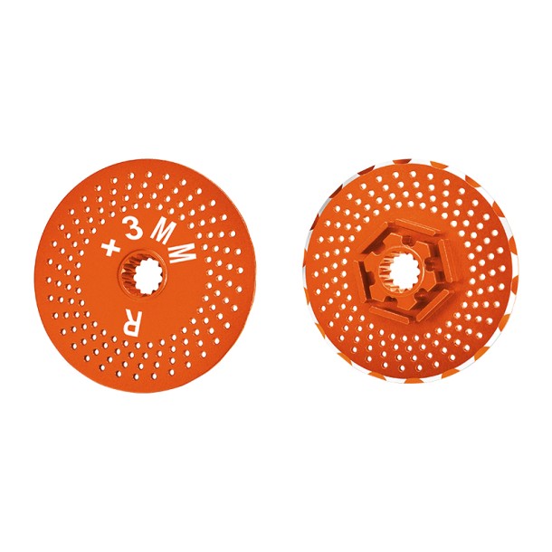 ALUMINIUM REAR WHEEL HEX CLAW +3MM WITH BRAKE DISK FOR TRAXXAS 1/5 X-MAXX 6S/8S ALUMINIUM REAR WHEEL HEX CLAW +3MM WITH BRAKE DISK FOR TRAXXAS 1/5 X-MAXX 6S/8S