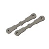 STAINLESS STEEL FRONT/REAR LOWER BULKHEAD TIE BAR FOR TRAXXAS 1/5 X-MAXX 6S/8S / 1/6 XRT 8S / 1/6 PRO SCALE 2WD SAND CAR 8S