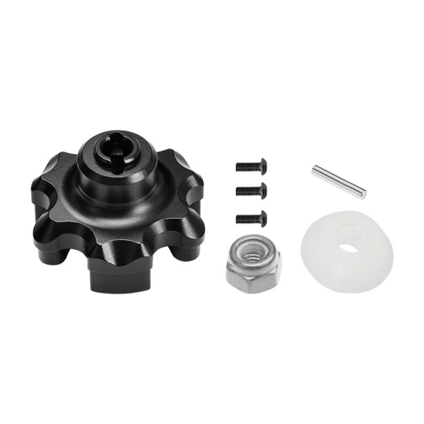 ALUMINIUM SPUR GEAR ADAPTER - 1PC SET--TXM035 ALUMINIUM SPUR GEAR ADAPTER - 1PC SET--TXM035
