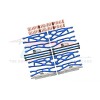 ALUMINUM 6061-T6 & CARBON STEEL WIDEMAXX #7895 SUSPENSION KIT--TXM100L