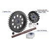 40Cr CARBON STEEL M1.5 SPUR GEAR 35T + MOTOR GEAR 20T FOR TRAXXAS 1/5 X-MAXX / 1/6 XRT 8S