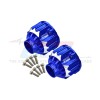 ALUMINUM 7075-T6 FRONT+REAR DIFFERENTIAL CASE FOR TRAXXAS 1/5 X-MAXX 6S/8S / 1/6 PRO SCALE 2WD SAND CAR 8S