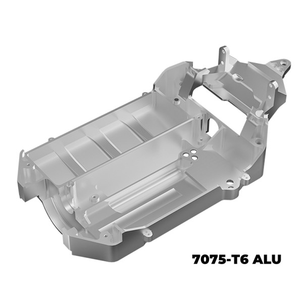 7075 ALLOY CHASSIS FOR TRAXXAS MINI MAXX COMPATIBLE #10728 AND #10728X / MINI XRT