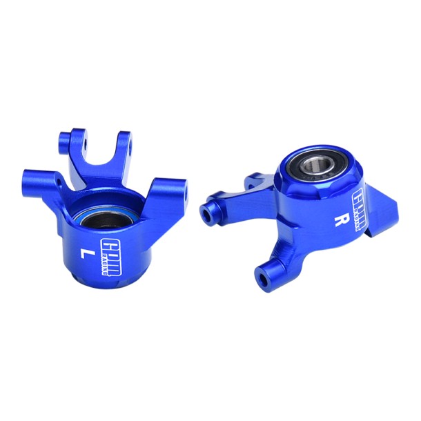 7075 ALLOY FRONT STEERING BLOCKS WITH OVERSIZE BEARING FOR TRAXXAS MINI MAXX / MINI XRT