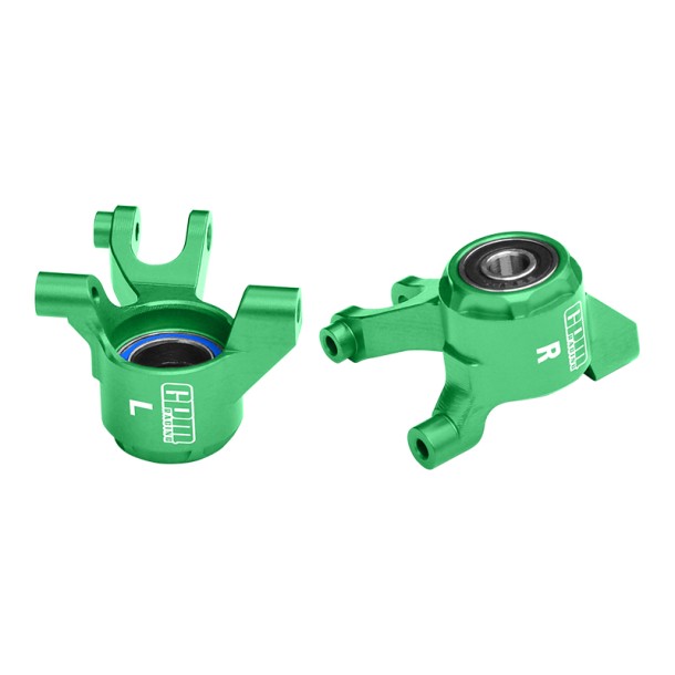 7075 ALLOY FRONT STEERING BLOCKS WITH OVERSIZE BEARING FOR TRAXXAS MINI MAXX / MINI XRT