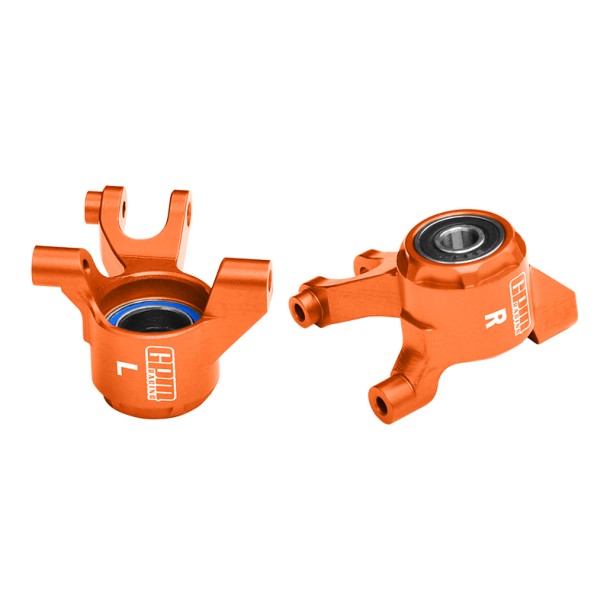 7075 ALLOY FRONT STEERING BLOCKS WITH OVERSIZE BEARING FOR TRAXXAS MINI MAXX / MINI XRT