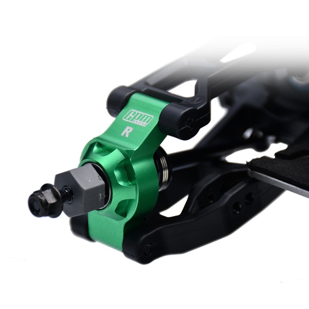 7075 ALLOY REAR HUB STUB AXLE CARRIERS WITH OVERSIZE BEARING FOR TRAXXAS MINI MAXX / MINI XRT