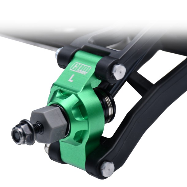 7075 ALLOY REAR HUB STUB AXLE CARRIERS WITH OVERSIZE BEARING FOR TRAXXAS MINI MAXX / MINI XRT