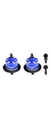 4140 CARBON STEEL + 7075 ALLOY FRONT & REAR COMPLETE DIFFERENTIAL FOR TRAXXAS MINI MAXX / MINI XRT