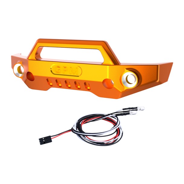 7075 ALLOY FRONT BUMPER (WITH LED LIGHTS) FOR TRAXXAS MINI MAXX 7075 ALLOY FRONT BUMPER (WITH LED LIGHTS) FOR TRAXXAS MINI MAXX