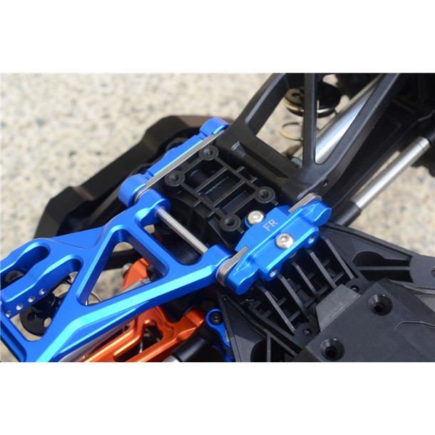 ALUMINUM FRONT LOWER ARM TIE BAR MOUNT FOR TRAXXAS 1/10 MAXX 1.0/2.0 / 1/8 6S MAXX SLASH