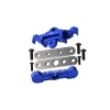 7075 ALLOY REAR TIE BAR MOUNTS & SUSPENSION PIN RETAINERS FOR TRAXXAS 1/10 MAXX 1.0/2.0 / 1/8 6S MAXX SLASH