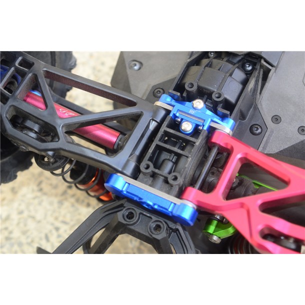 ALUMINUM REAR LOWER ARM TIE BAR MOUNT FOR TRAXXAS 1/10 MAXX 1.0/2.0 / 1/8 6S MAXX SLASH